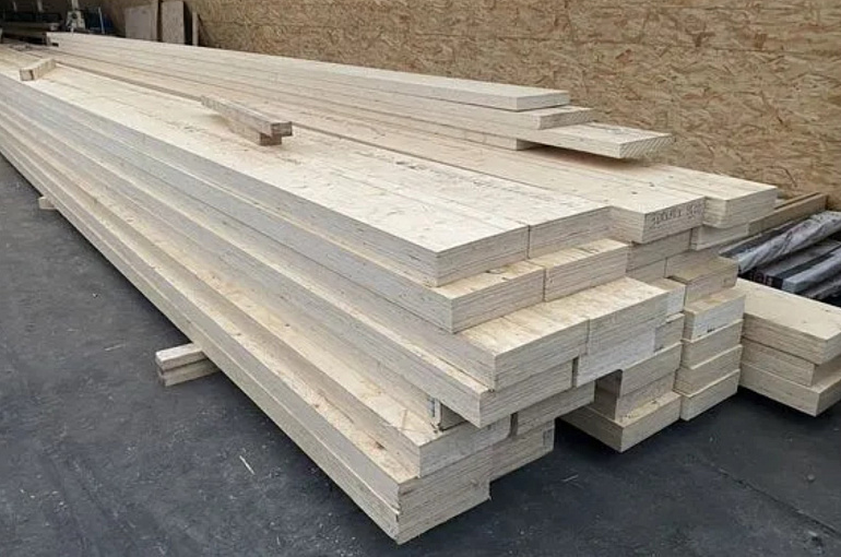 Laminated Veneer Lumber (LVL) E12/E13/E14 H2S ( 75 Х 200 Х 6000) mm