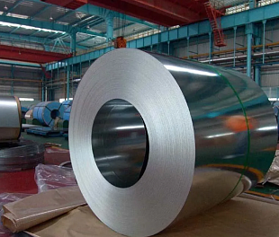 Galvanized steel in rolls NLMK 0.35 mm Zn100
